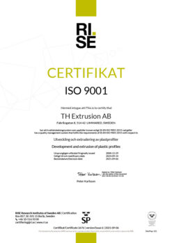 ISO 9000 Certificate